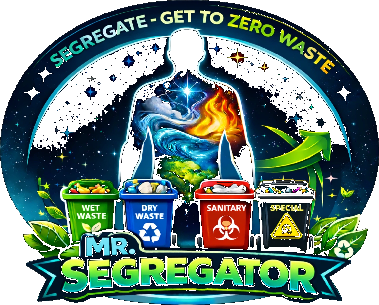 Mr. Segregator - Segregate! Get to Zero Waste